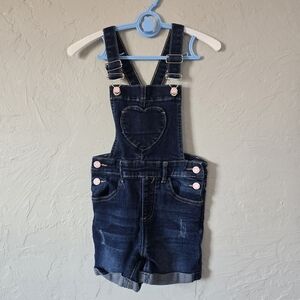 Heart Ymi 5T Girls Overalls